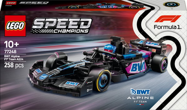 LEGO Speed Champions 77248 – BWT Alpine F1® Team A524 - racerbil