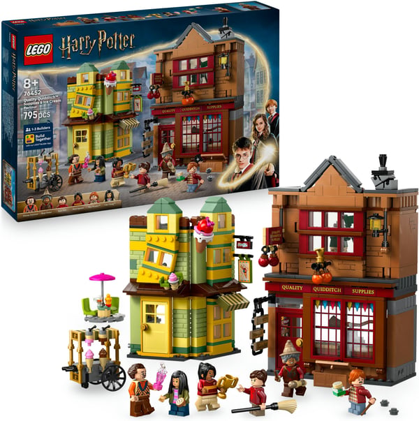 LEGO Harry Potter 76452 Fantastiska kvidrutstillbehör och glassbar