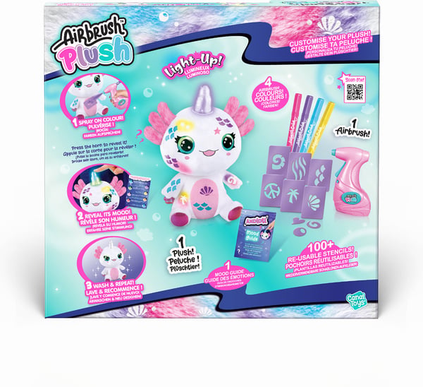 Airbrush Mjuk Axolotlfigur