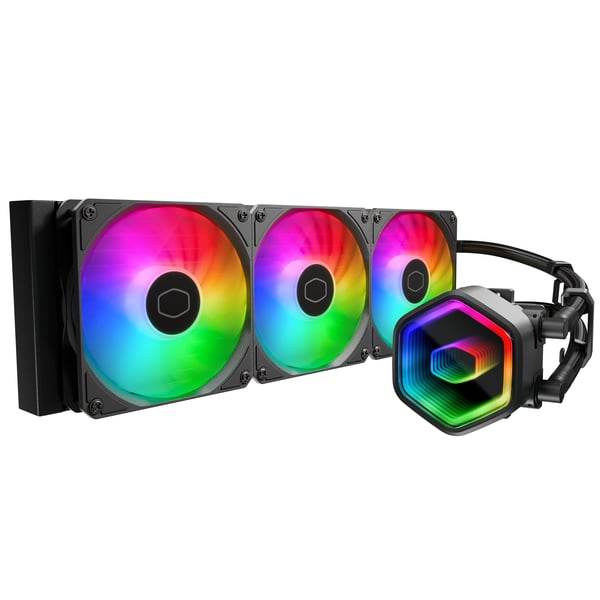 Cooler Master MasterLiquid 360 Core II ARGB vätskekylningssystem, svart