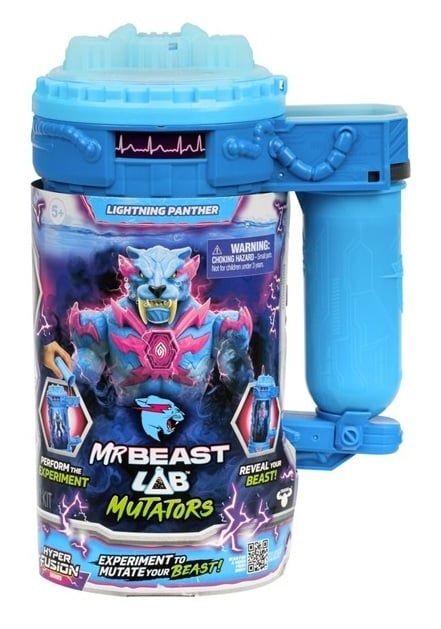 MrBeast Lab Mutator lekfigur, Lightning Panther