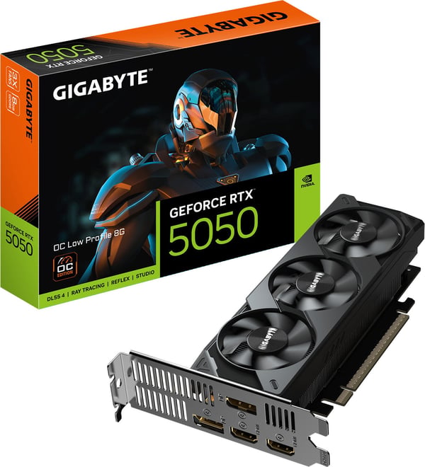 Gigabyte GeForce RTX 5050 Low Profile 8G grafikkort