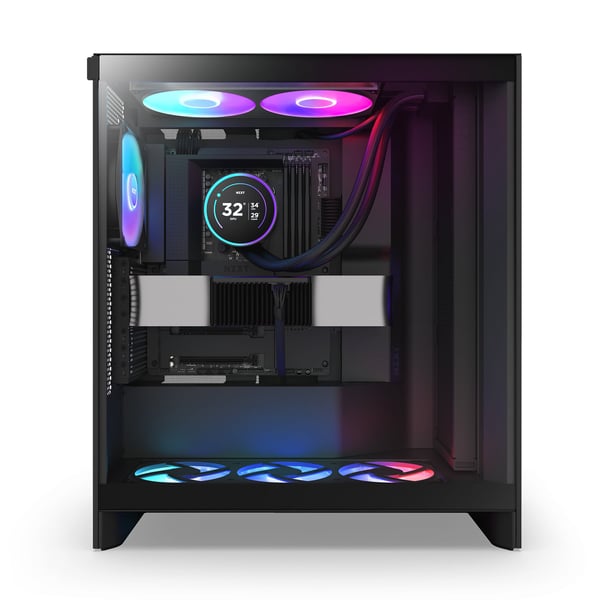 NZXT Kraken 420 Elite RGB V2 vätskekylningssystem, svart