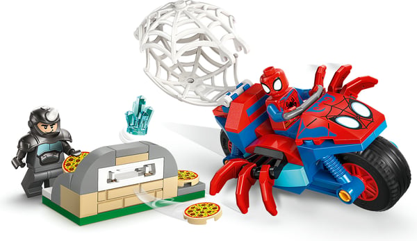 LEGO Marvel Spidey 11206 - Spidey jagar Rhino med sin motorcykel