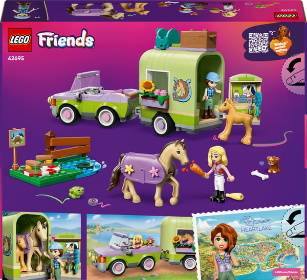 LEGO Friends 42695 Häst- och föltransport