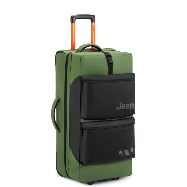Delsey Jeep JS006B Trolley Duffle resväska, 73 cm, grön