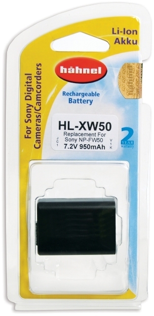 Hähnel HL-XW50 lithium-ion batteri til Sony kameraer
