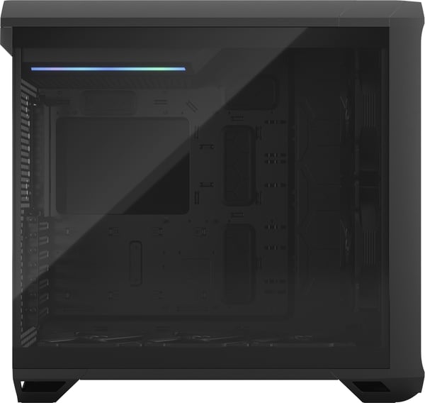 Fractal Design Torrent Sort TG Lys Tint E-ATX-kabinet med vindue, sort