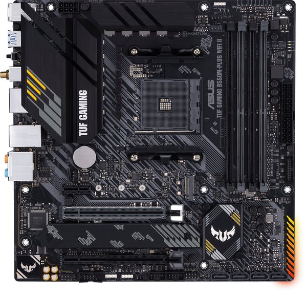Asus TUF GAMING B550M-PLUS WIFI II AM4 microATX bundkort