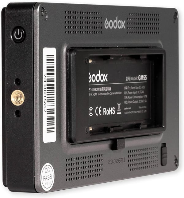 Godox GM55 4K HDMI Touchscreen 5.5" On-kamera-skærm