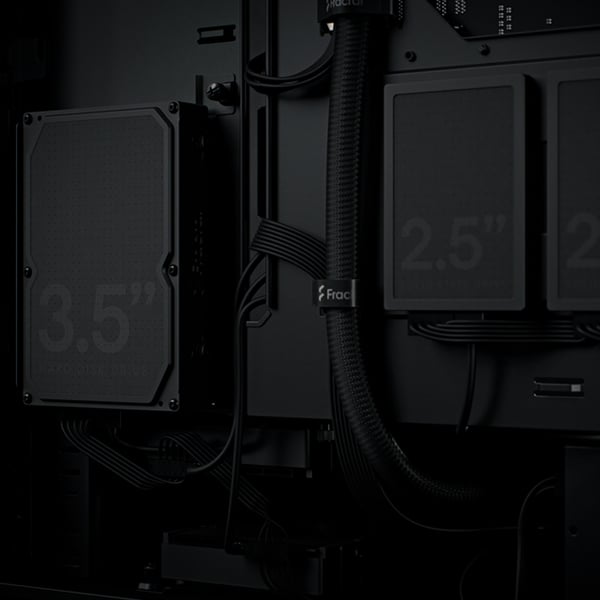 Fractal Design Pop XL Air RGB Sort TG E-ATX-kabinet med vindue, sort