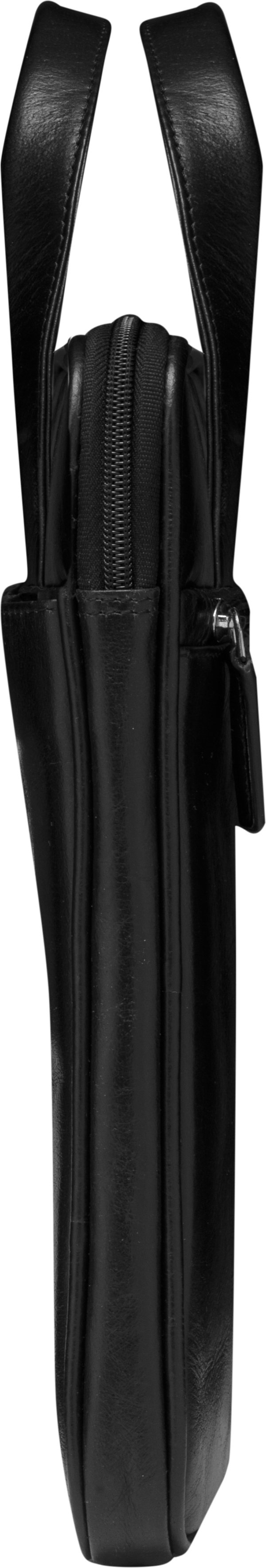 DBramante1928 Silkeborg Gen 2 lædertaske til 15" bærbar computer, sort