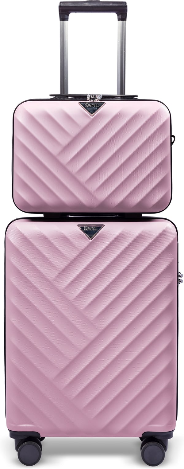 Feru Malibu 55 cm resväska och litet bagage, lila