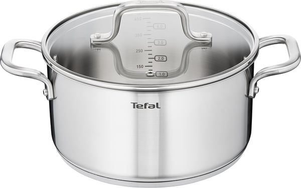 Tefal Virtuoso-kedlen, 24 cm / 5,3 L, rustfrit stål