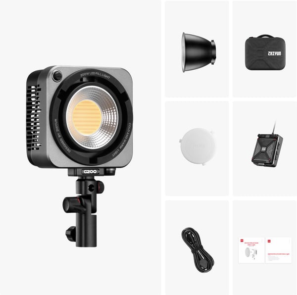 Zhiyun MOLUS G200 COB -LED-lys