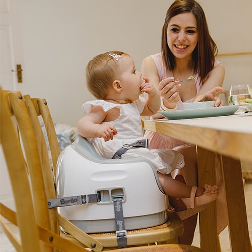 Bumbo Multi Seat - småbørnsstol, cool grey