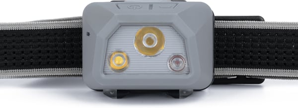 Noux Asio pannlampa, grå