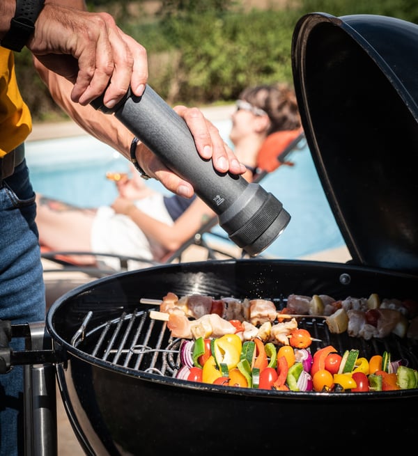 Peugeot BBQ peberkværn med lys, 30 cm