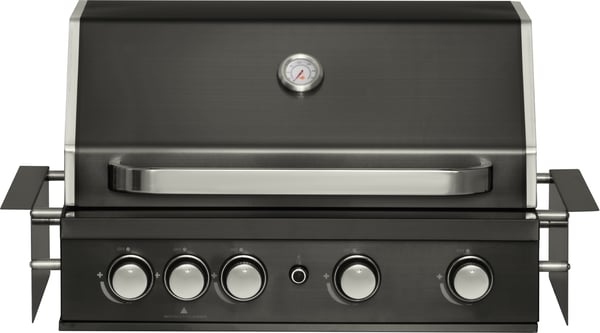 Mustang Black Pearl 4 inbyggd gasolgrill