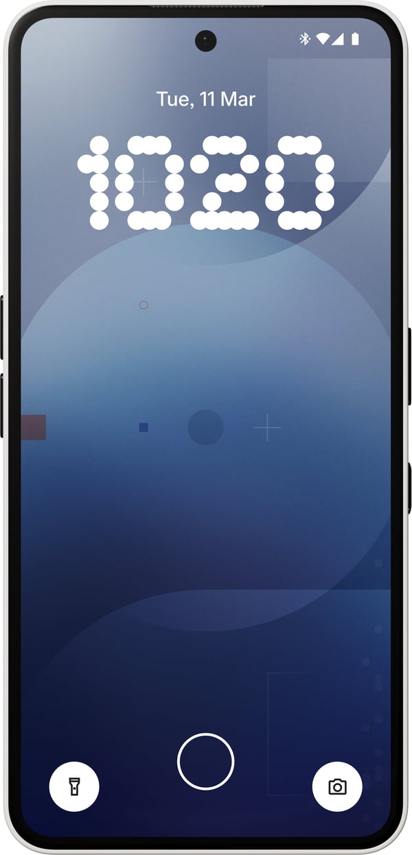 Nothing Phone (3a) mobil, 256/12 GB, vit