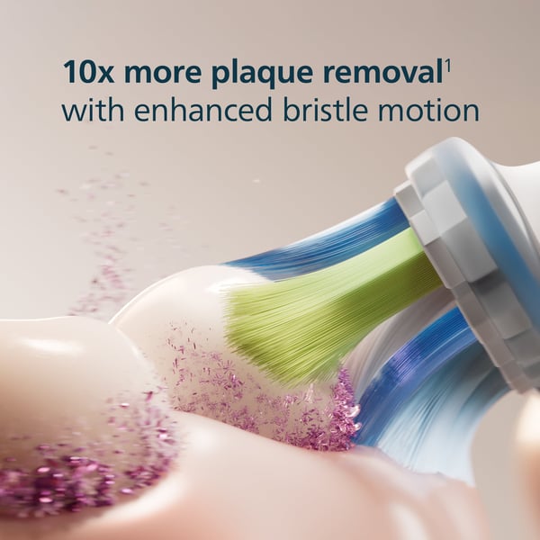 Philips Sonicare C3 Premium Plackskydd ersättningsborstar, 4 st, HX9044/87