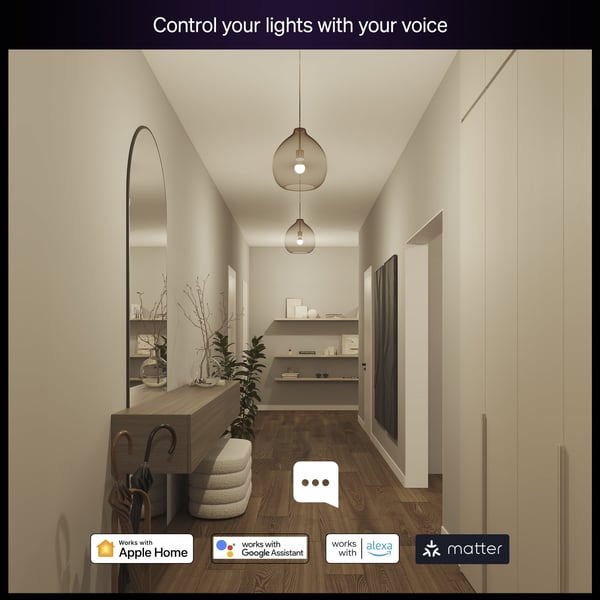 Philips Hue Essential smart lampa, vit och färgad belysning, E27, 806 lm
