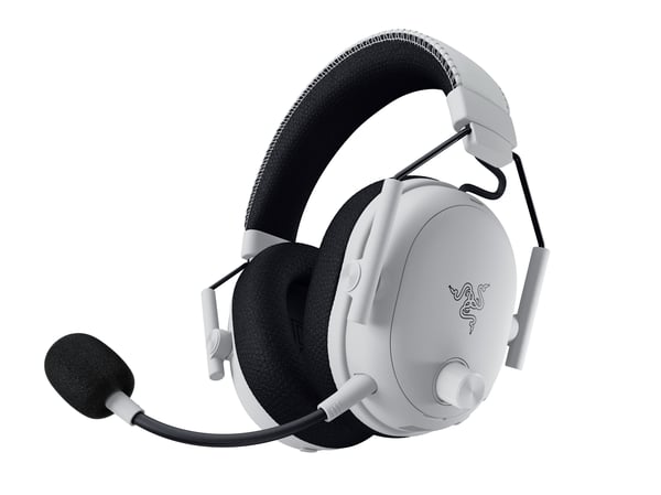 Razer Blackshark V3 Pro trådlösa gaming-hörlurar, vit