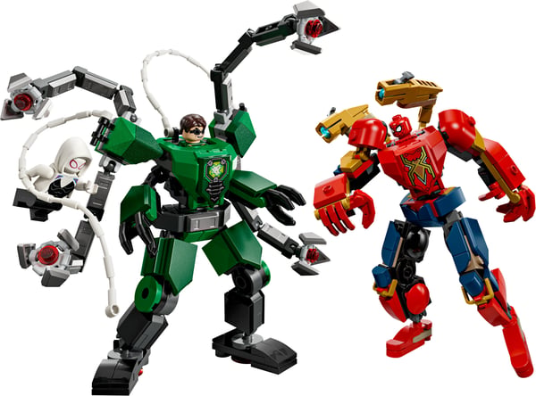 LEGO Super Heroes Marvel 76338 Robotstrid: Spider-Man mot Doktor Bläckfisk