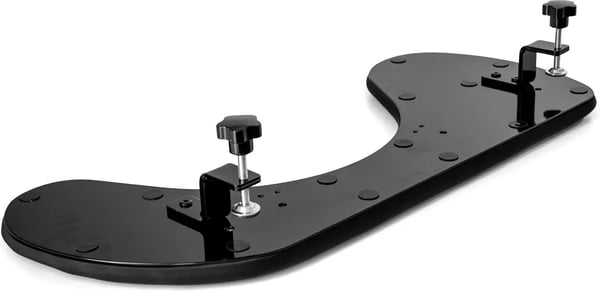 Ergo Finland 8820 - ergonomisk armbågsstöd, 70 x 28 cm, svart