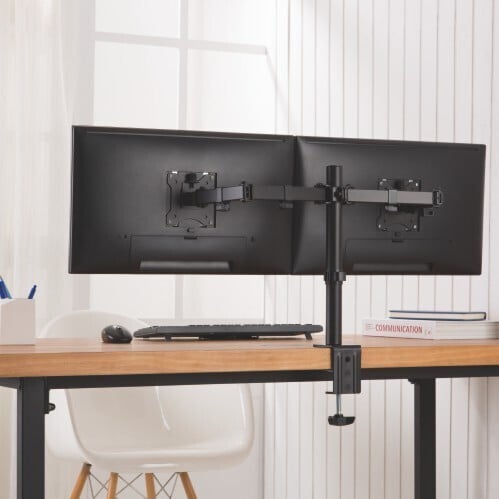 Mozi Dual Display Desk Stand för två skärmar