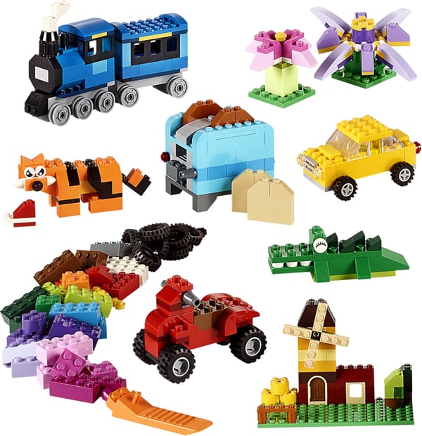 LEGO  Classic Medium leklåda 10696