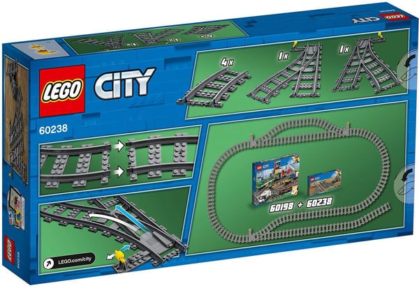LEGO City Växlar 60238 Tågleksak