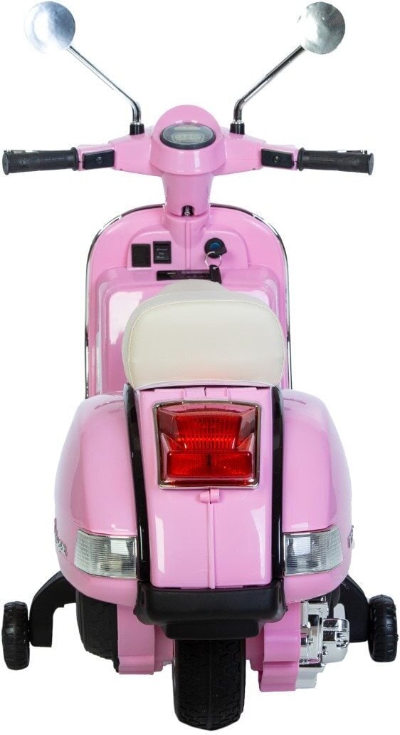 Vespa PX150 12V -elektrisk knallert, lyserød