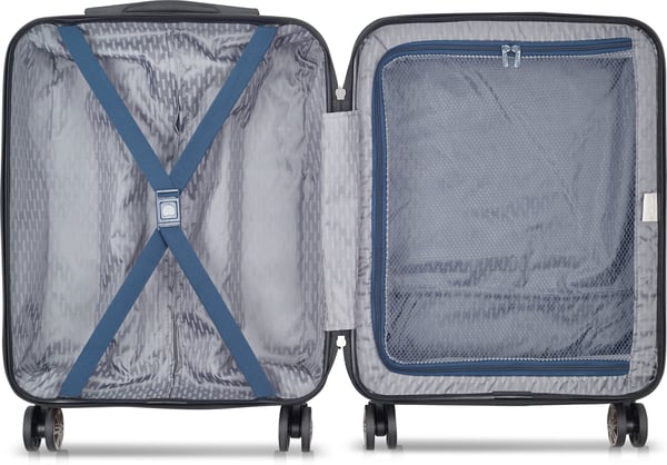 Delsey Air Armour Slim 55 cm -resväska, blå