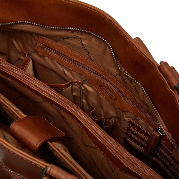 The Chesterfield Brand Berlin - skuldertaske, cognac