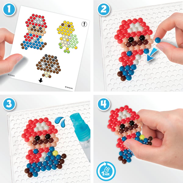 Aquabeads - Super Mario stjerneperlesæt