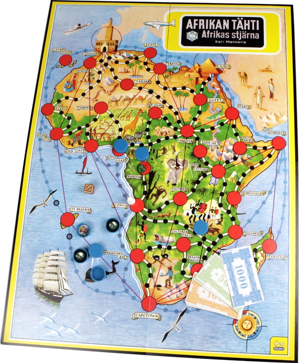 Afrikas Stjärna Deluxe-brädspel