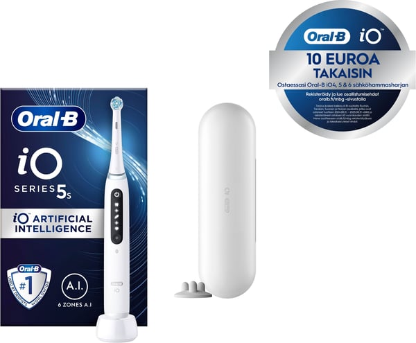 Oral-B iO Series 5s -elektrisk tandborste vit