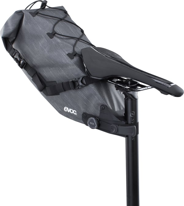 Evoc Seat Bag Boa -cykelsadeltaske, grå, 6 liter