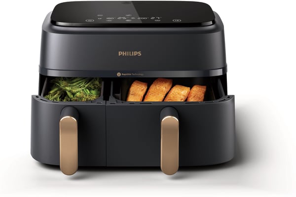 Philips 3000-serien Dubbla Korgar NA352/00 airfryer, 6,0 l & 3,0 l