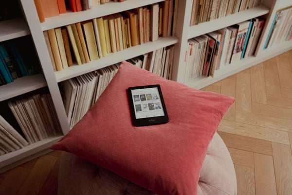Kobo Clara Colour 6" -e-bokläsare, svart
