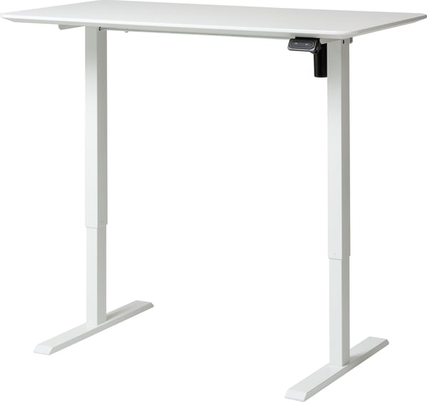 Elfen Ergodesk Simple One elbord 120 x 60 cm, vit