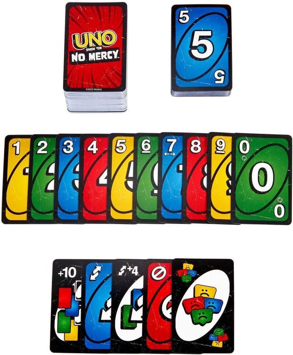 UNO No Mercy -kortspel