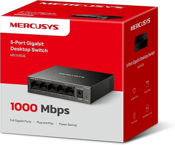 Mercusys MS105GS - 5-portars switch