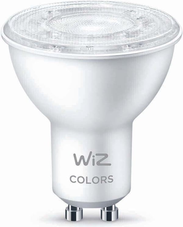 WiZ smart spotlight, GU10, RGBW - alle farver og nuancer af hvidt lys, Wi-Fi, 345 lm
