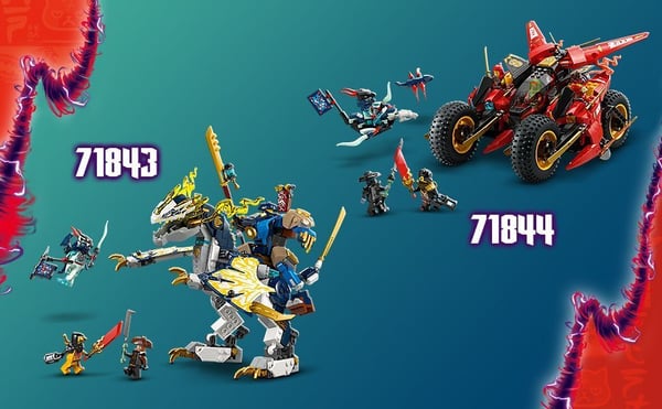LEGO NINJAGO 71845 Lloyds jetrobot