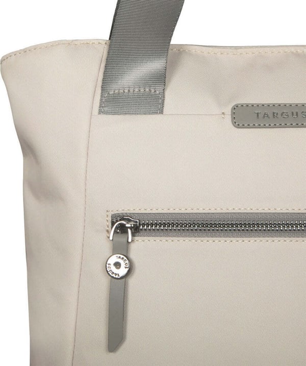 Targus Avila 16" 2-i-1 konvertibel datorryggsäck, ljus beige
