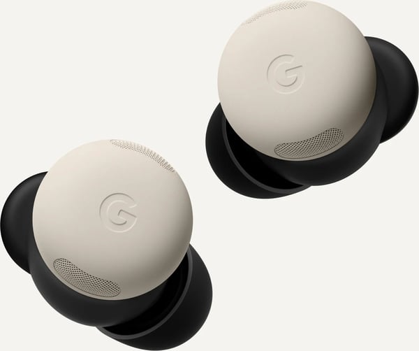 Google Pixel Buds Pro 2 hörlurar med aktiv brusreducering, porcelain