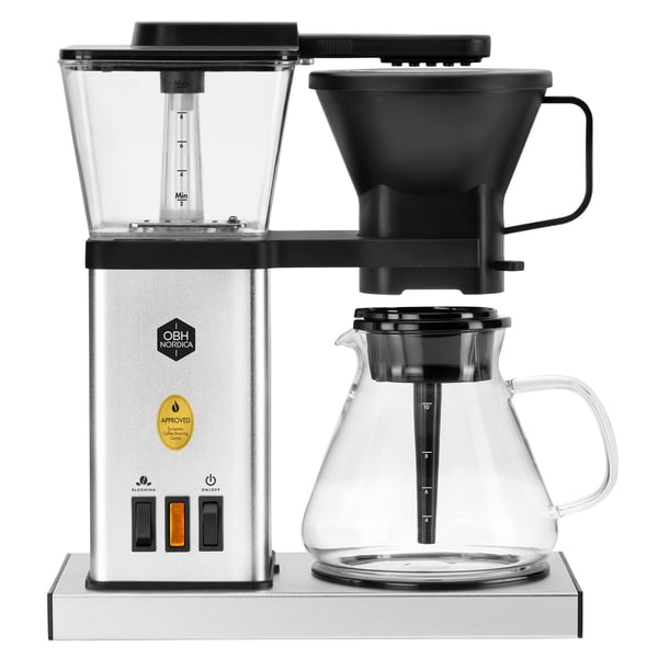 OBH Nordica Blooming Prime kaffebryggare, silver