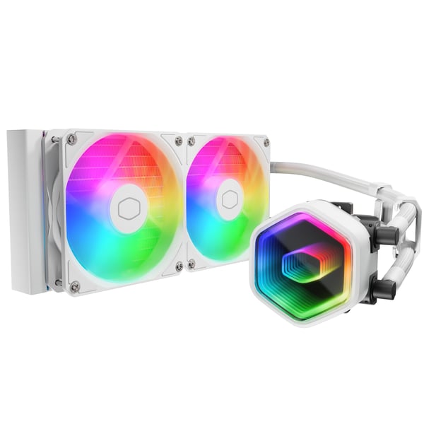 Cooler Master MasterLiquid 240 Core II White Edition vätskekylsystem, vit